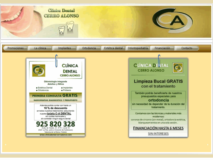 www.clinicadental-cerroalonso.com