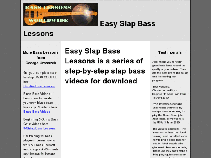 www.easyslapbasslessons.com