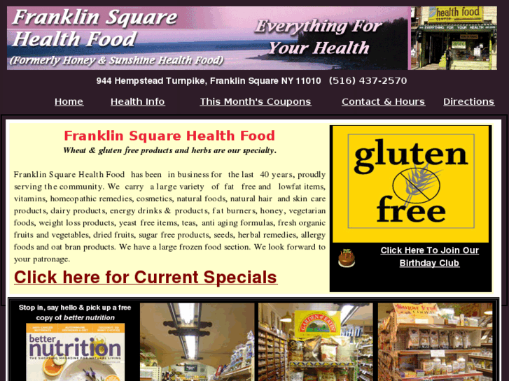 www.franklinsquarehealthfood.com