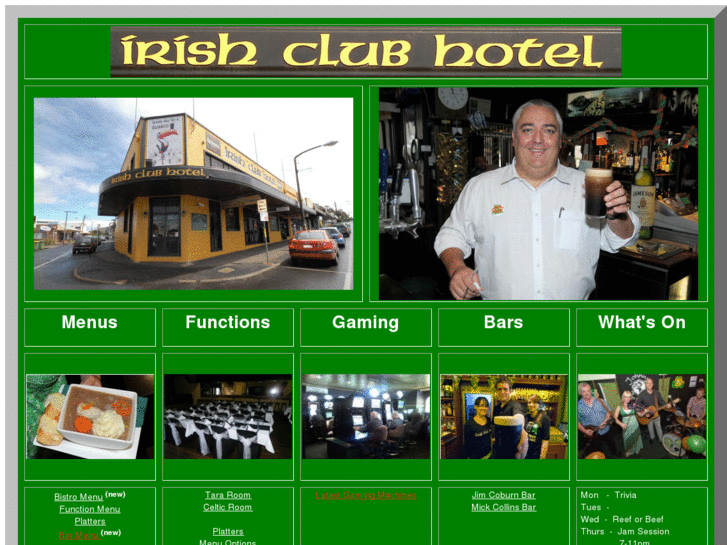 www.irishclubhotel.com