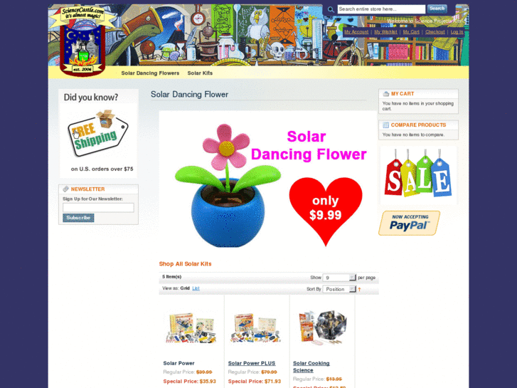 www.solardancingflower.com