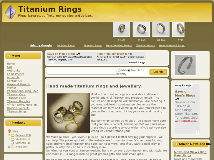 www.titaniumweddingrings.co.za