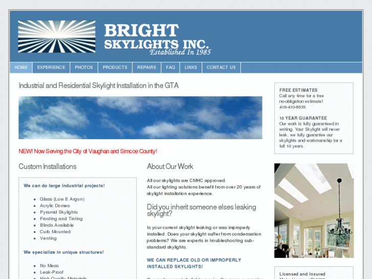 www.torontoskylights.com