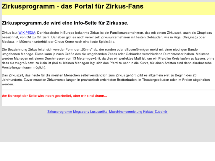 www.zirkusprogramm.de