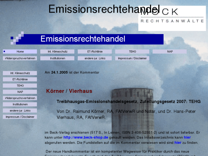 www.emissionshandelsrecht.biz