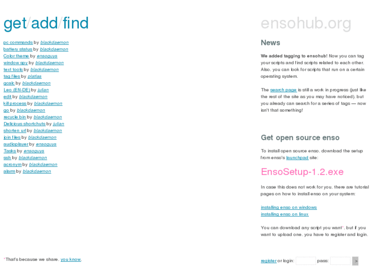 www.ensohub.org