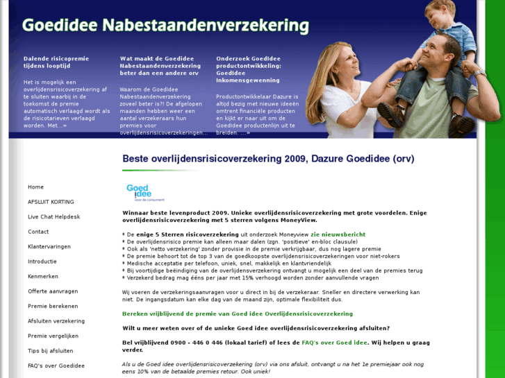 www.goedidee-nabestaandenverzekering.nl