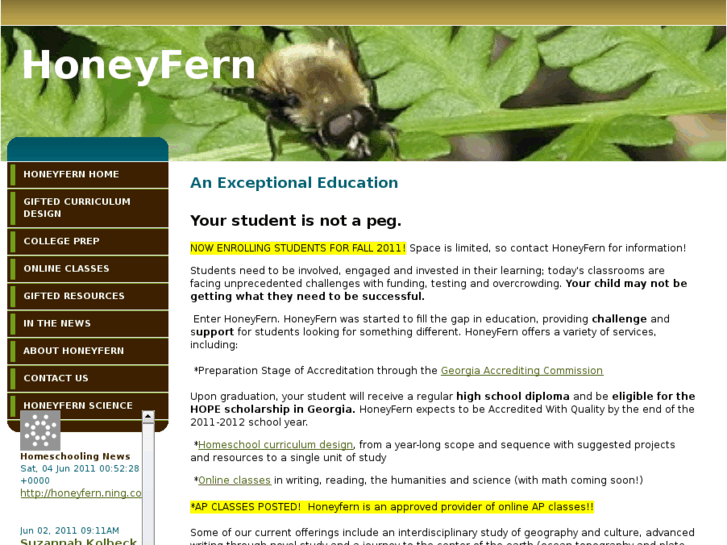 www.honeyfern.org