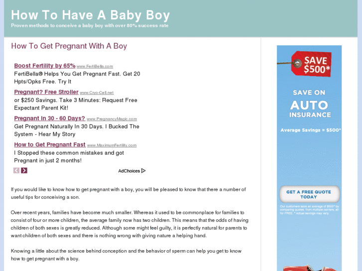 www.howtohavebabyboy.com