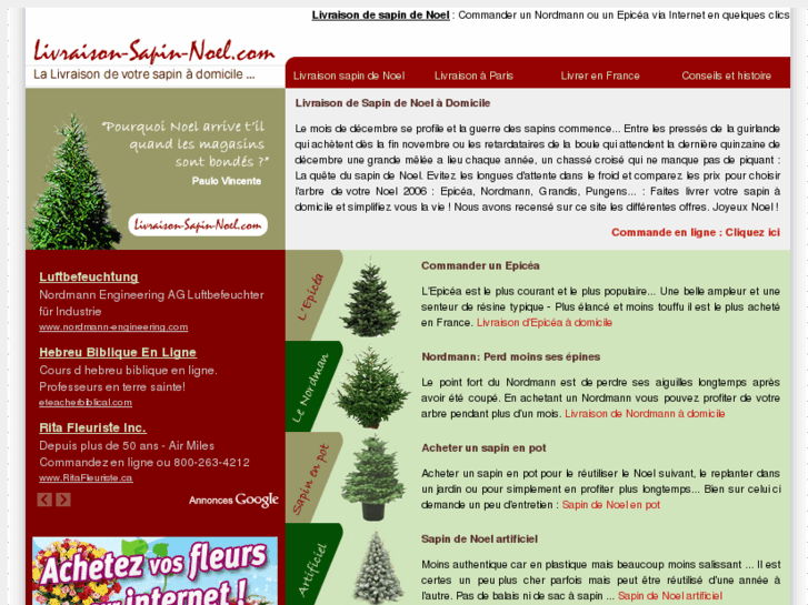 www.livraison-sapin-noel.com