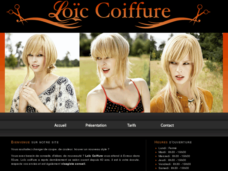 www.loiccoiffure.com