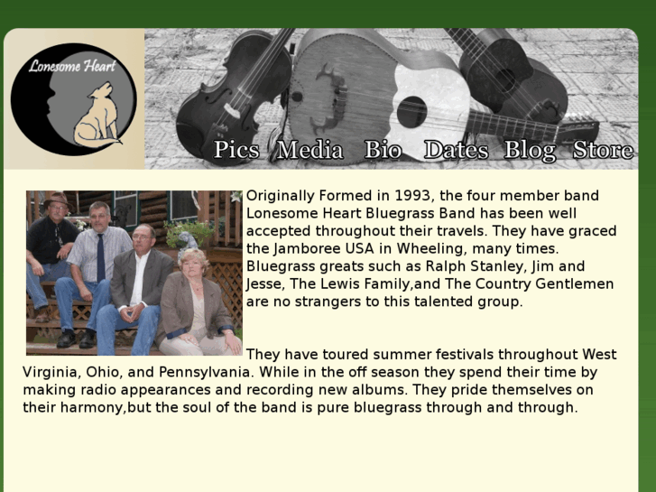 www.lonesomeheartbluegrassband.com