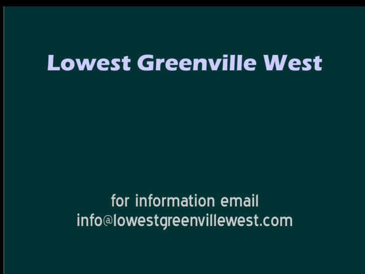 www.lowestgreenvillewest.com