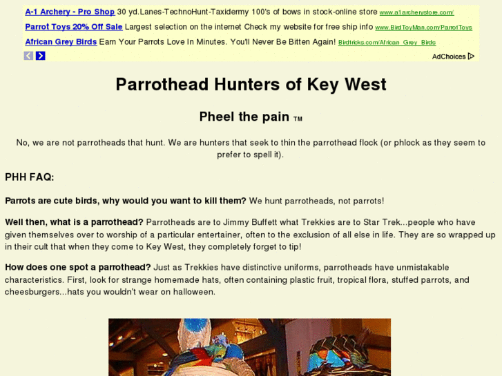 www.parrotheadhunters.com