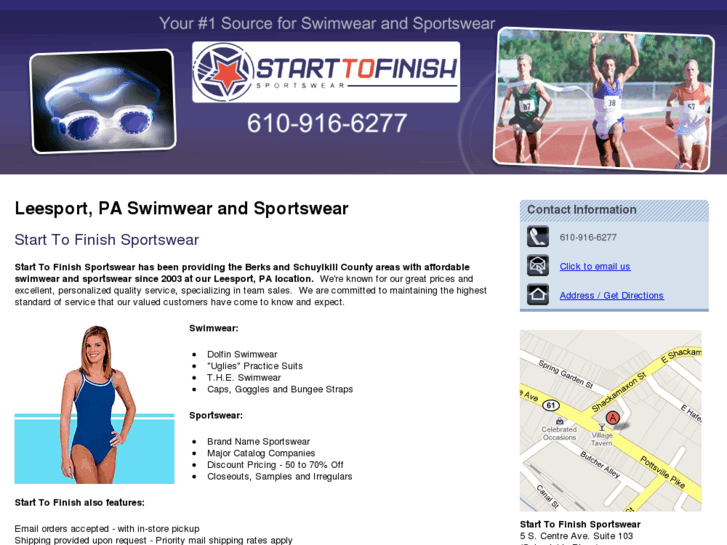 www.starttofinishsportswear.com