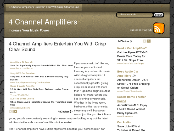 www.4channelamplifiers.com