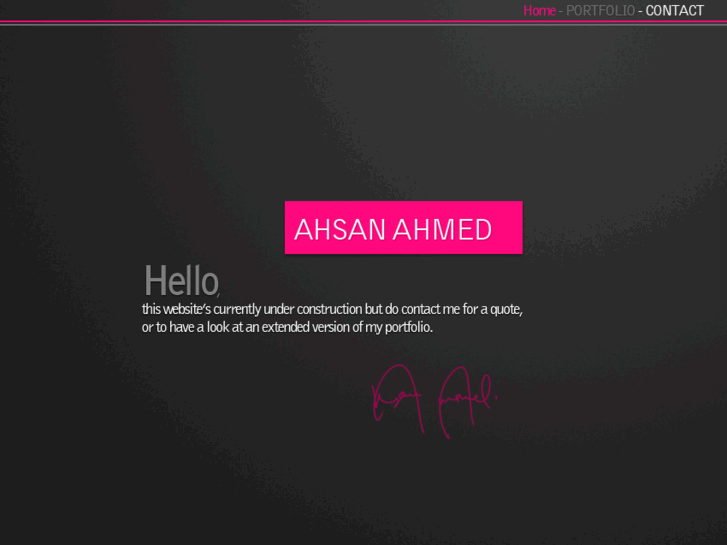 www.ahsanahmed.com