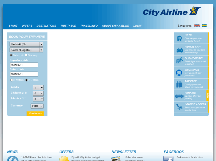 www.cityairline.com