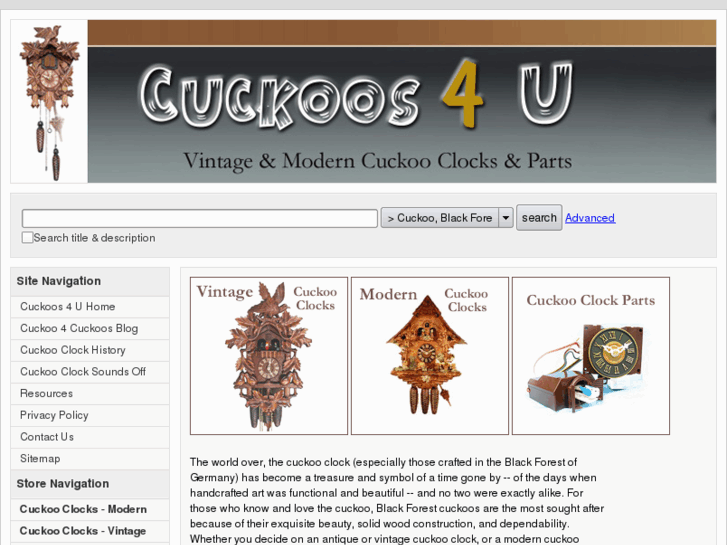 www.cuckoos4u.com