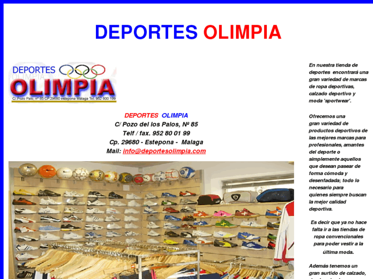 www.deportesolimpia.com