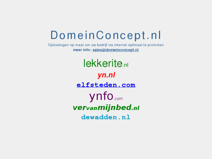 www.domeinconcept.nl