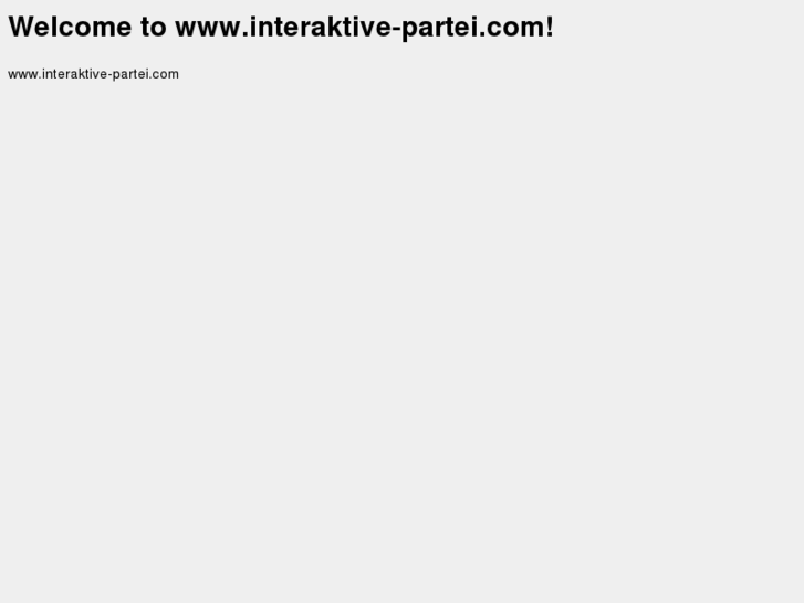 www.interaktive-partei.com