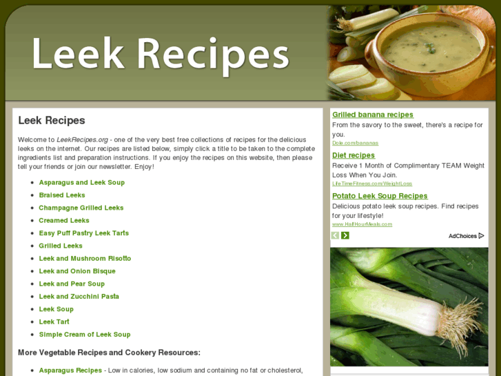 www.leekrecipes.org