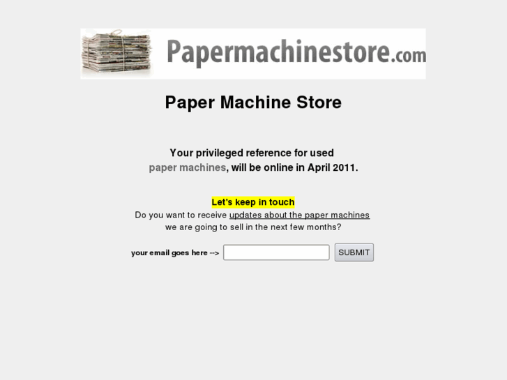 www.papermachinestore.com