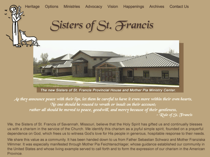 www.sistersofstfrancis.org