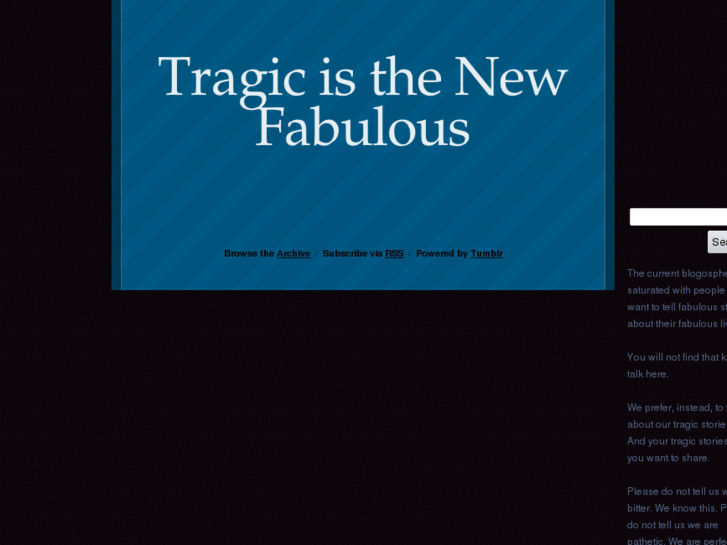 www.tragicisthenewfabulous.com