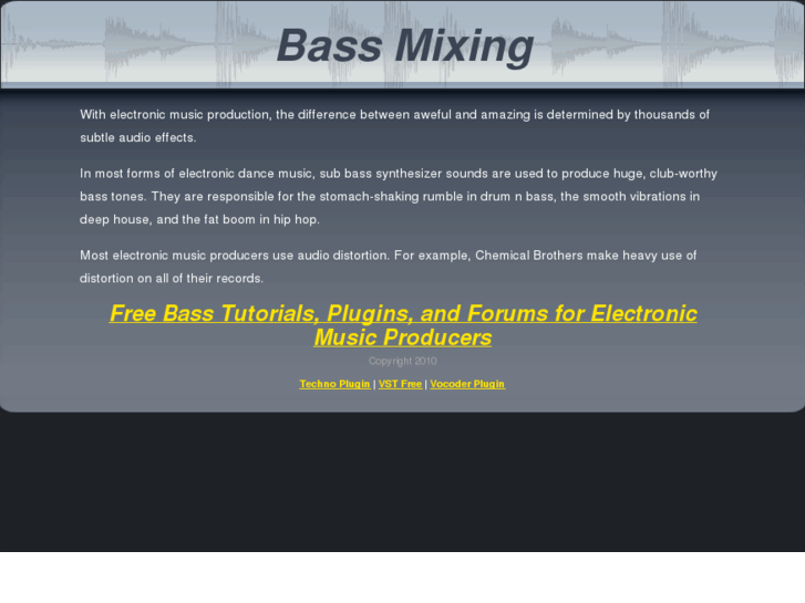 www.bassmixing.com