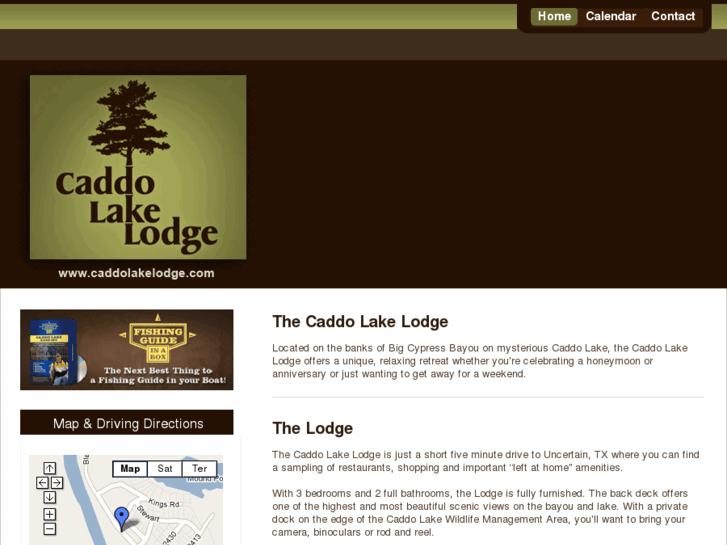 www.caddolakelodge.com