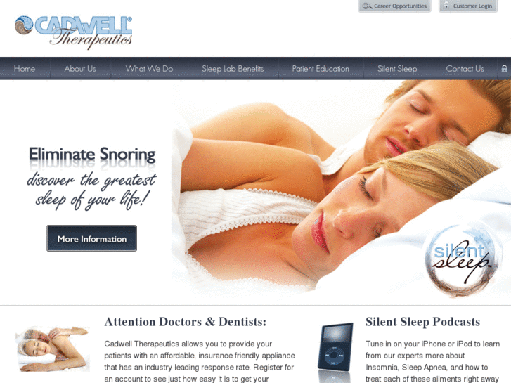 www.cadwellsleepsolutions.com