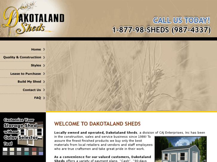 www.dakotalandsheds.com