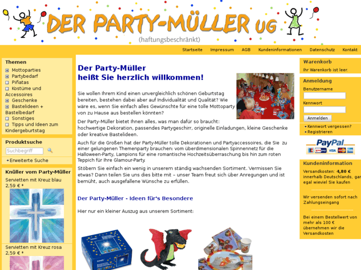 www.derpartymueller.de