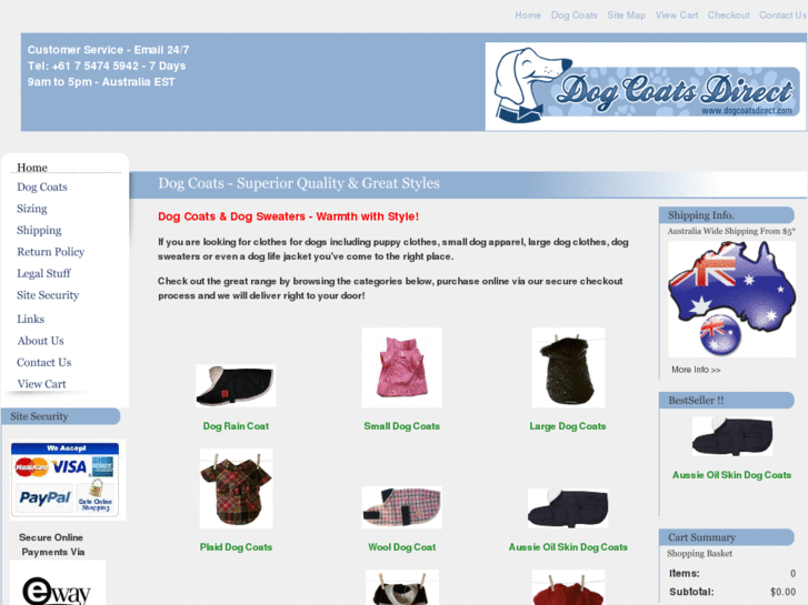 www.dogcoatsdirect.com