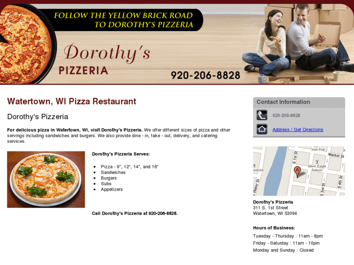 www.dorothyspizzeria.com