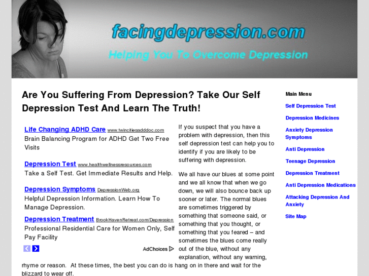 www.facingdepression.com