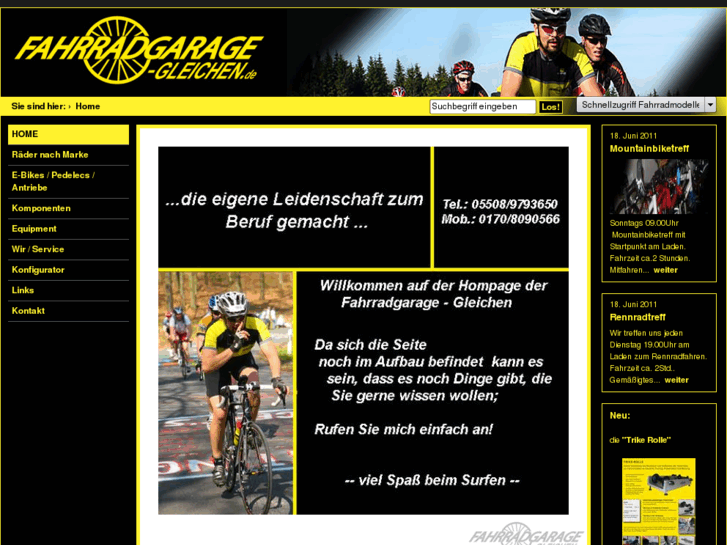 www.fahrradgarage-gleichen.com