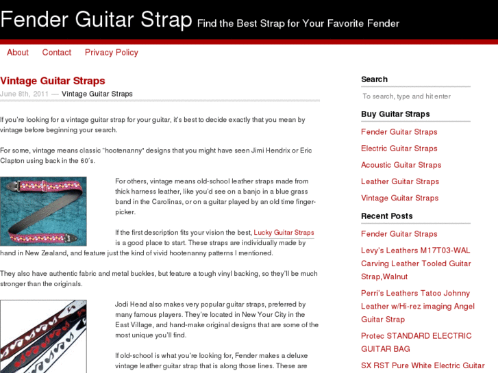 www.fenderguitarstrap.net