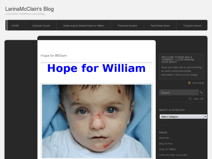 www.hopeforwilliam.com