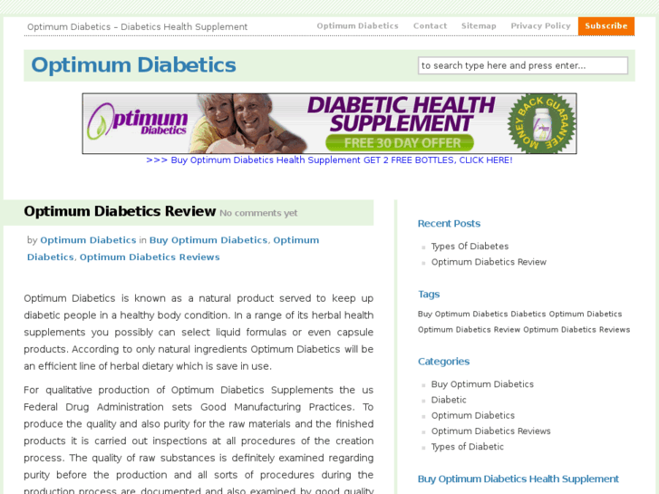 www.optimumdiabetics.net