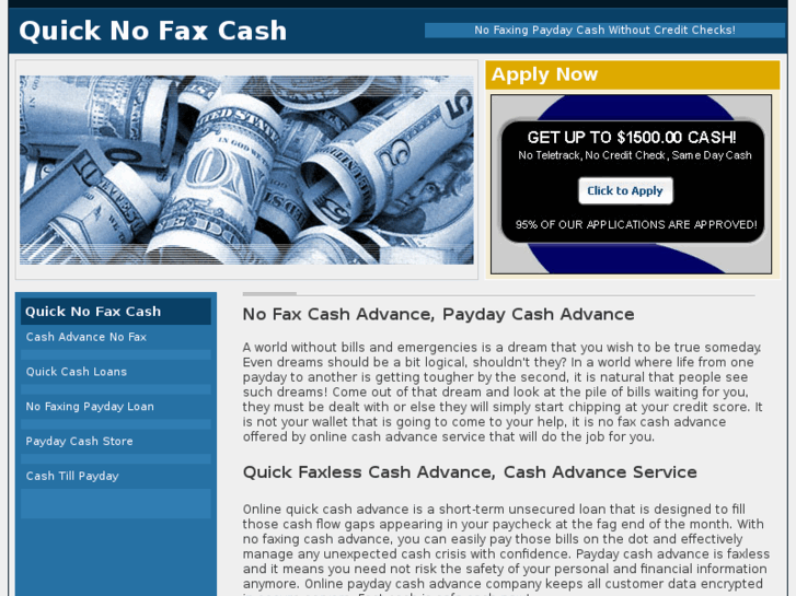 www.quicknofaxcashadvance.org