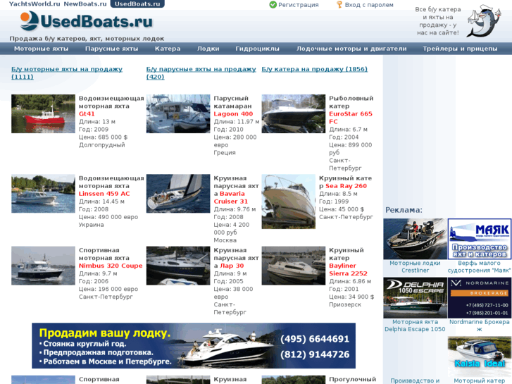 www.usedboats.ru