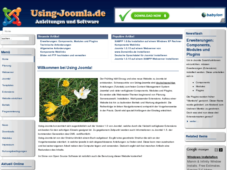 www.using-joomla.de