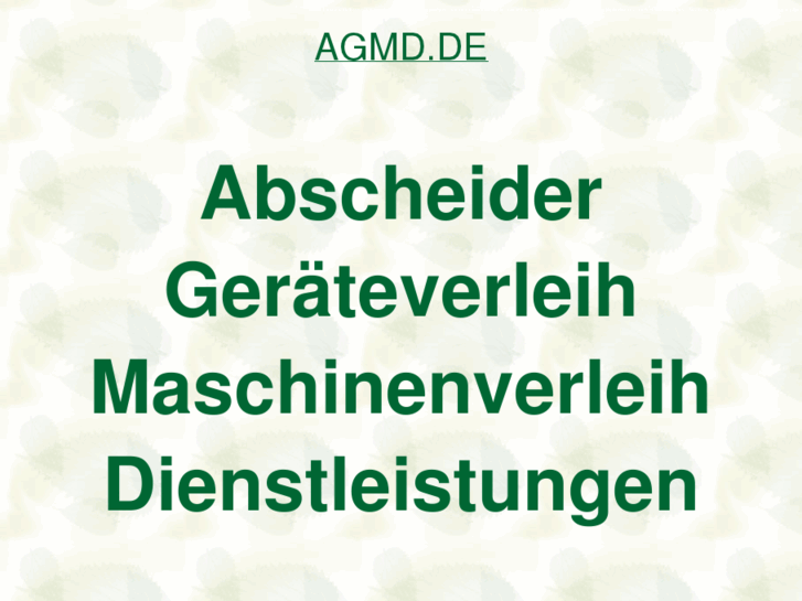 www.agmd.de