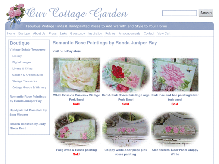 www.antiquecottagerose.com