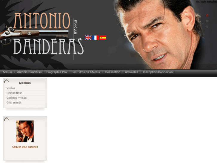 www.antonio-banderas.net