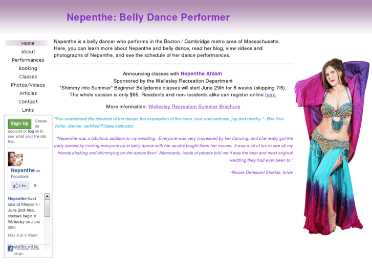 www.bellydancernepenthe.com