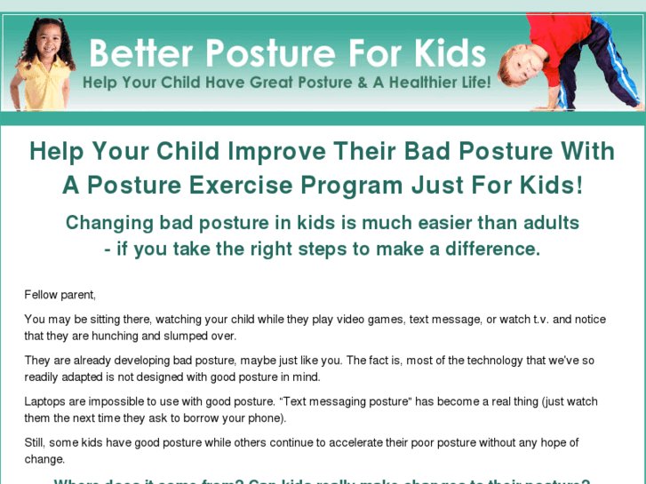 www.betterpostureforkids.com